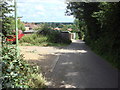 Back lane between Watford Road and the Grand Union Canal