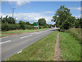 A48 approaching the Cinderford junction