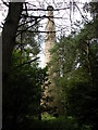 NZ0824 : Copley chimney by malcolm tebbit