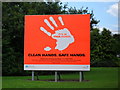 "Clean Hands. Safe Hands." - Craigavon Area Hospital