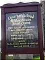 Information Board for Magherahamlet parish church