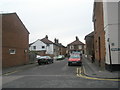 Looking from Onslow Road towards Queens Road