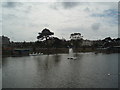 Fountain in Boating Lake