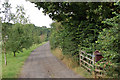 Farm entrance and drive south of Welsh Road