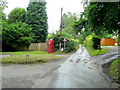 Telephone box and lanes-meet