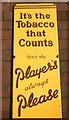 J1560 : "Players Please" sign, Moira by Albert Bridge