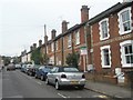 Terraced houses in George Road