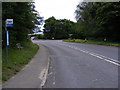 TM3861 : B1121 Main Road at Bigsby's Corner by Geographer