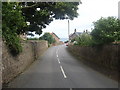 Minor road heading in to St. Abbs