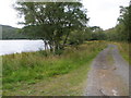 NG8131 : Minor road along the banks of Loch Achaidh na h-Inich by John Ferguson