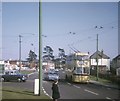 Bournemouth trolleybus at Jumpers Corner (2)