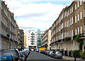 Looking north along Balcombe Street, Marylebone