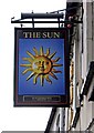 The Sun Inn pub sign, 14 North Street