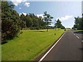 The road into Slaley Hall complex