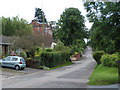 Old Ebford Lane, looking south