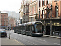 Tram in Victoria Street