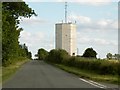 Water tower by the Hargrave to Wickhambrook road