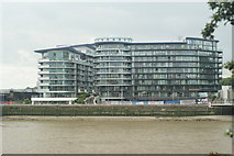 TQ2877 : Offices at Battersea, London by Peter Trimming