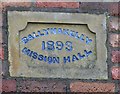 Plaque, Ballynakelly Mission Hall