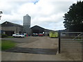 Farm buildings at Avenham Hall