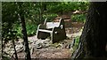 Memorial seat on Black Down