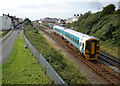 Machynlleth train leaves Tywyn