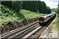 London bound train at Worplesdon