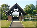 Leysdown Cemetery - lychgate