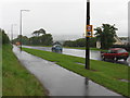 Ferry Road In A Downpour