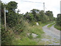 Bridleway leading to Higher Kerris