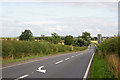 Looking south from Princethorpe along the A423