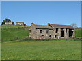 Pastures around the ruined farmhouse and barn, Mellon Isle