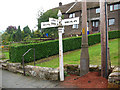 Old roadsign in Chatton