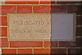 Wootton Bridge Methodist Church - rededication stone