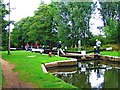 Unstead Lock, Godalming Navigation