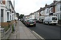 Looking northwards up Prince Albert Road