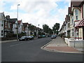 Looking westwards along Devonshire Avenue