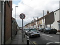 Looking westwards along Middlesex Road