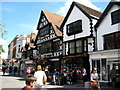 Timber-framed buildings in Fore Street Taunton