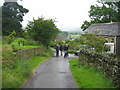 Footpath and drive at Dryburn Side