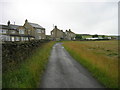 Footpath and road to Hill End