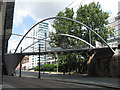 Footbridge to Piccadilly Station, Manchester