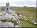 SX5890 : Trig Point, on Yes Tor by Roger Cornfoot