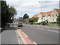 Looking past Gosport War Memorial Hospital towards The Wiltshire Lamb