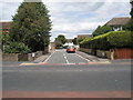 Looking from Bury Road into Fairthorne Gardens