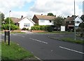 Looking from Cumberland Avenue into Tudor Avenue