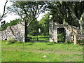 NT1662 : Bavelaw Castle Gates by G Laird