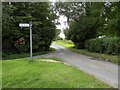 A road junction at Chimney Street