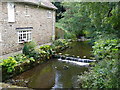 Kex Beck in Kirkby Malzeard taken from road bridge