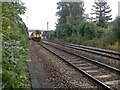 Train approaching Attenborough station